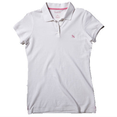 Women's Polo - White