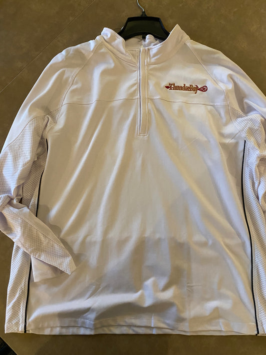White Men's 1/4 Zip