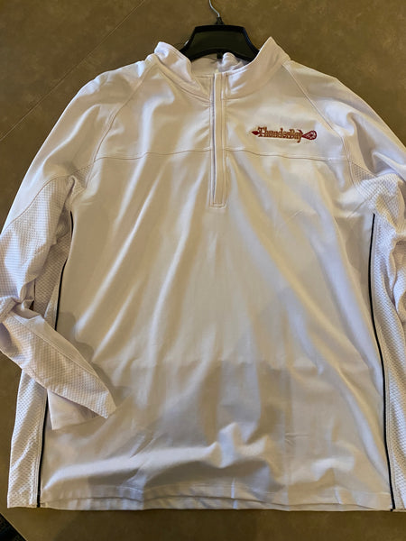 White Men's 1/4 Zip