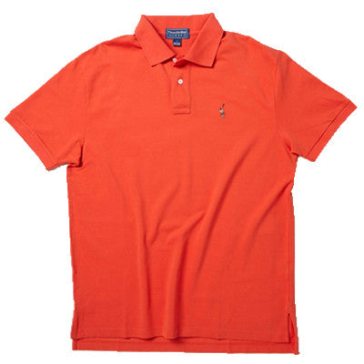 Men's Polo - Burnt Red