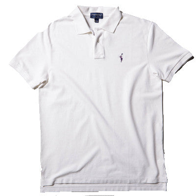 Men's Polo - White