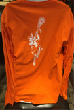 Men's Comfort Tee LS- Orange